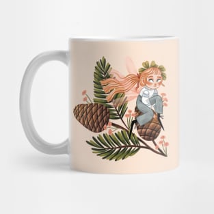 Pine Cone Fairy Mug